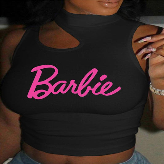 Barbie Top cuello halter único 