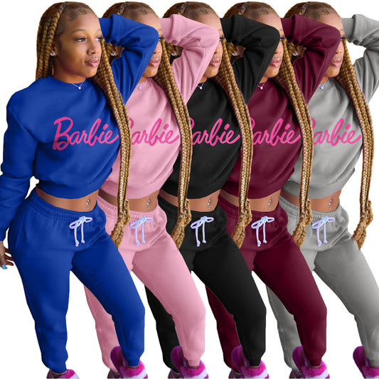 Ensemble chandail et pantalon Barbie 