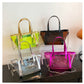 Women's Clear Tote Bag - Barbie Inspired Fashion