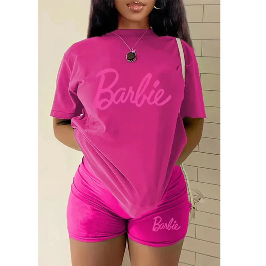 Conjunto de camiseta y pantalones cortos Barbie Everyday 