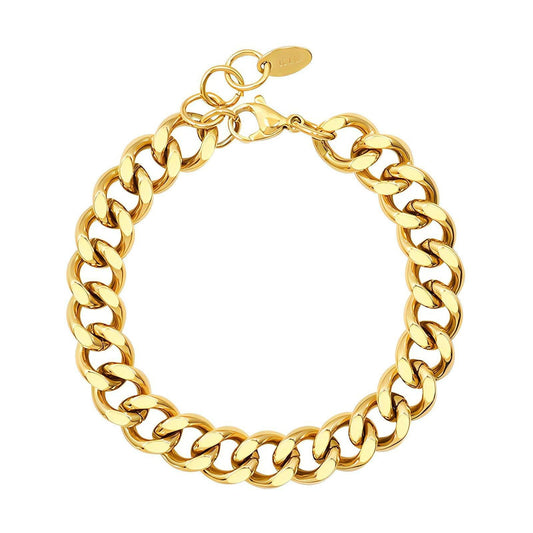  chain bracelet gold plated