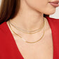 necklace layered 