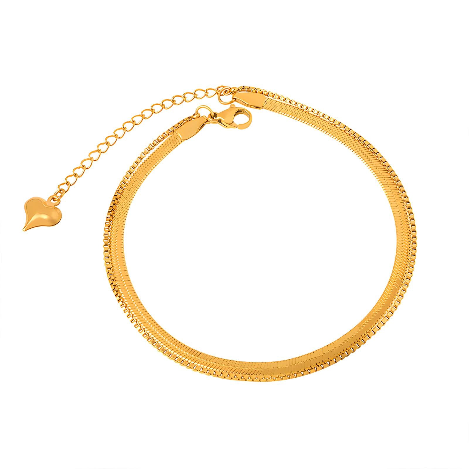 Anklet Gold Plated costume jewelry 