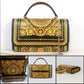 Luxury Handbag Party Bag Square Handbag - Designer Print