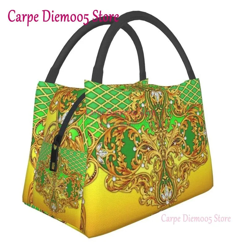 Luxury Thermal Insulated Lunch Bags - Designer Print