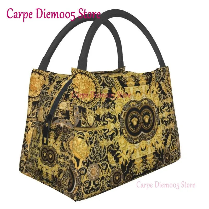 Luxury Thermal Insulated Lunch Bags - Designer Print