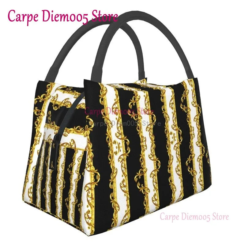 Luxury Thermal Insulated Lunch Bags - Designer Print