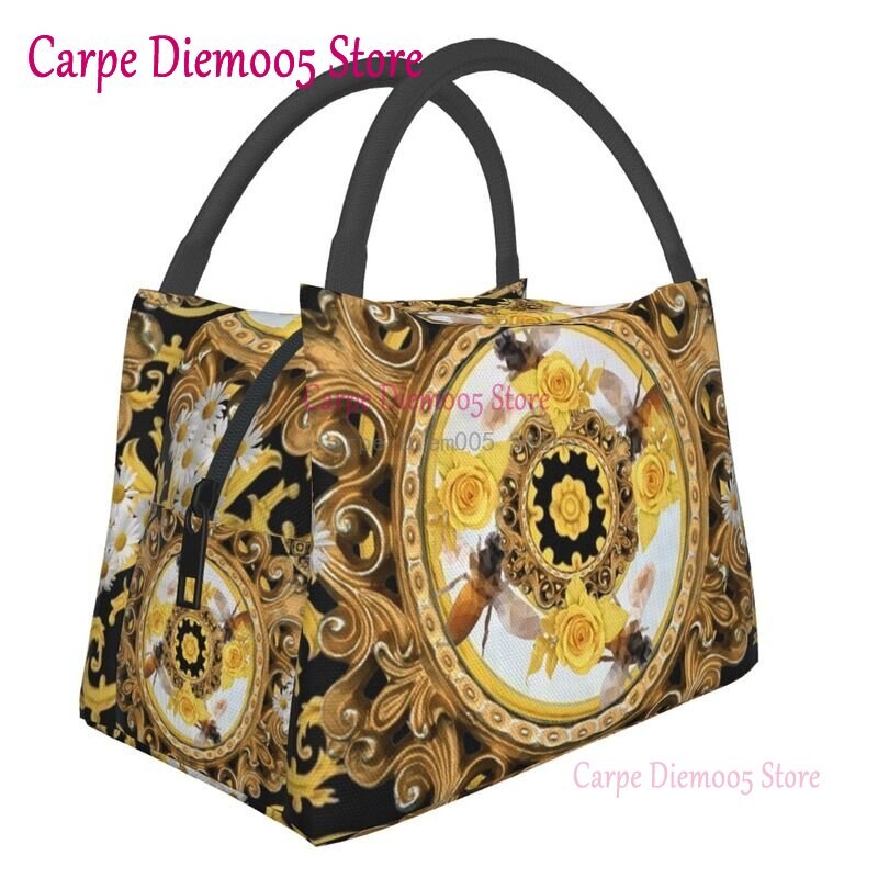 Luxury Thermal Insulated Lunch Bags - Designer Print